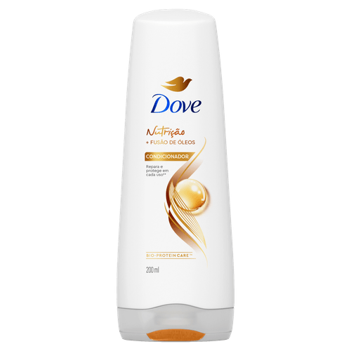 Condicionador Dove Óleo Nutrição 200ml para Cabelos Secos e Danificados