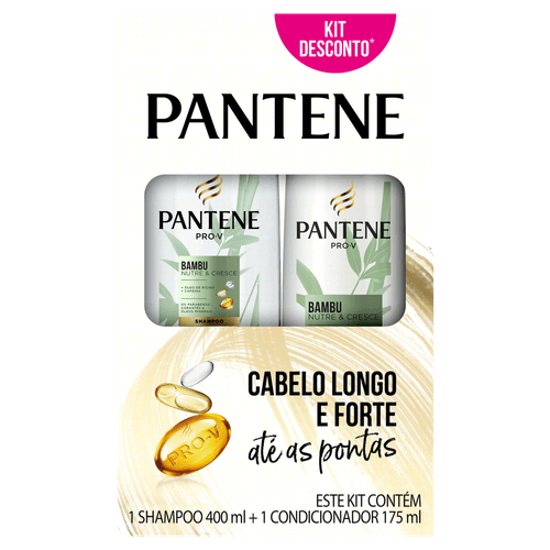 Kit Pantene Bambu Sh 400Ml Cond 175Ml