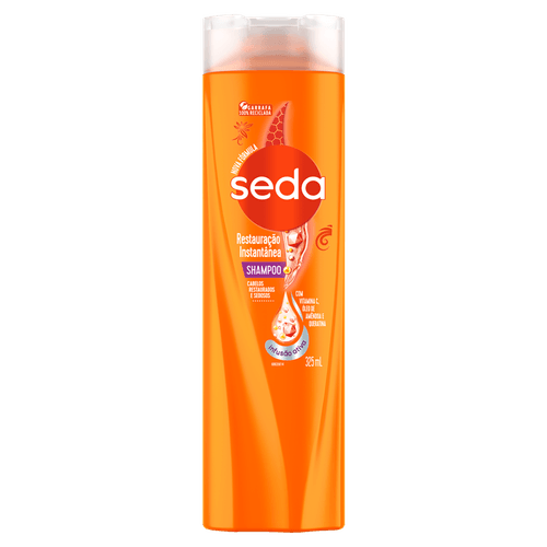 Shampoo Seda Restauração Instantânea 325ml para Cabelos Danificados