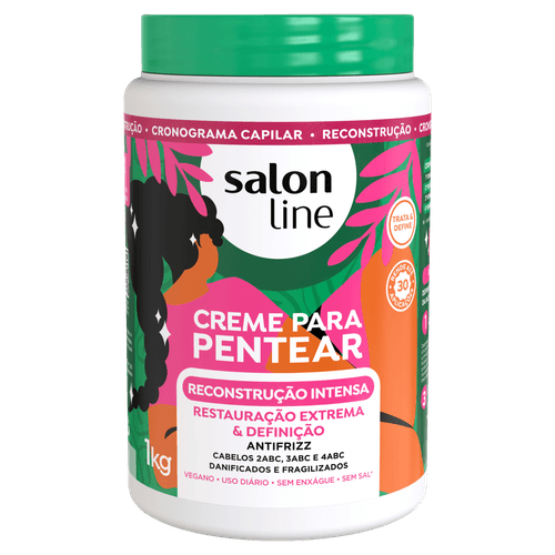 Creme para Pentear Reconstrução Intensa 1kg Salon Line