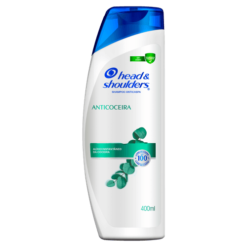 Shampoo Anticaspa Anticoceira com Eucalipto 400ml Head & Shoulders