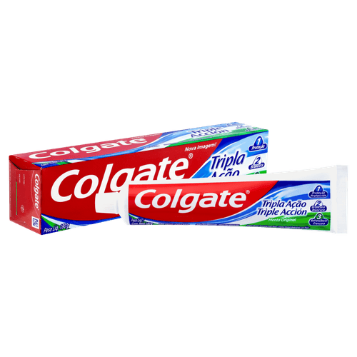 Creme Dental Tripla Ação 180g Menta Colgate