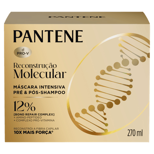 Máscara Intensiva Pantene Reconstrução Molecular - 270ml