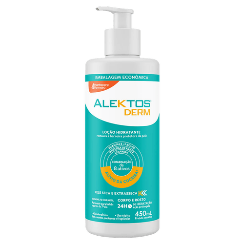 Hidratante Corporal Alektos Derm Sem Fragrância 450ml ALEKTOS