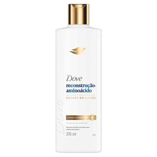 Condicionador Dove Reconstrução + Aminocácido 370ml para cabelos danificados