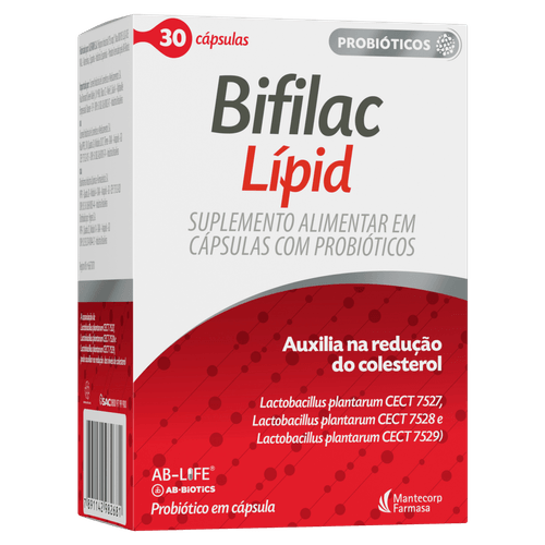 Bifilac Lípid - 30 Cápsulas