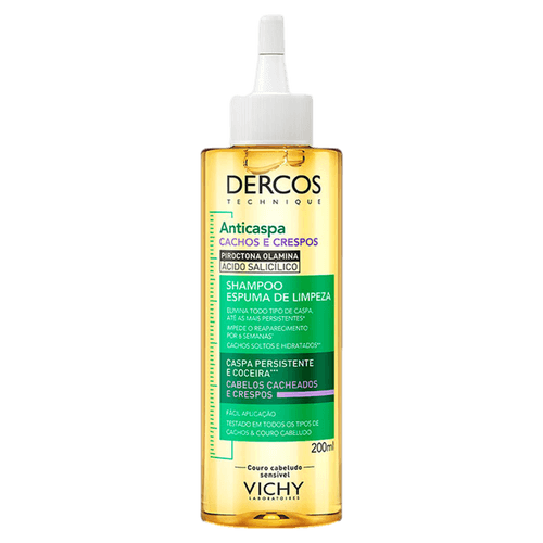 Shampoo Anticaspa Vichy Dercos Almotolia - 200ml