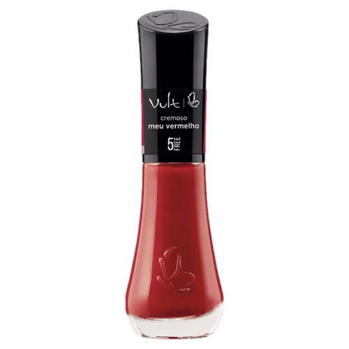 Esmalte Cremoso 5Free Meu Vermelho 8ml Vult