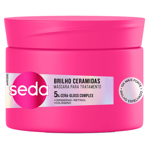 Máscara de Tratamento Seda Brilho Ceramidas - 300g