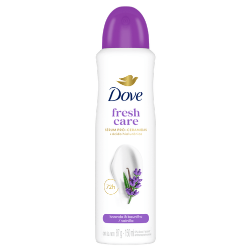 Antitranspirante Aerossol Fresh Care 150ml Lavanda & Baunilha Unilever
