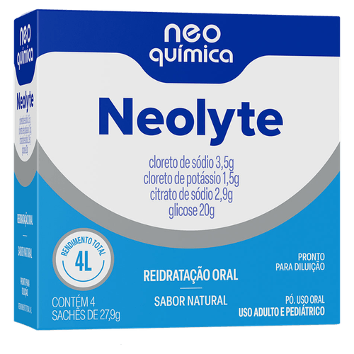 Neolyte Pó 3,5g Natural - 4 Sachês de 27,9g Cada