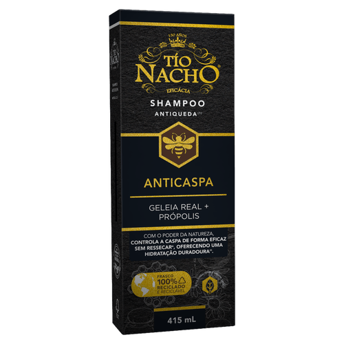 Shampoo Anticaspa Tío Nacho Antiqueda - 415ml