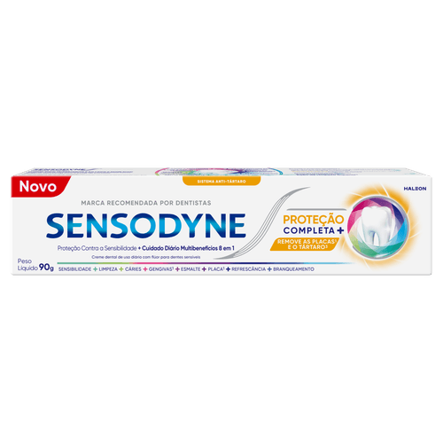 Creme Dental Antitártaro Sensodyne Proteção Completa - 90G
