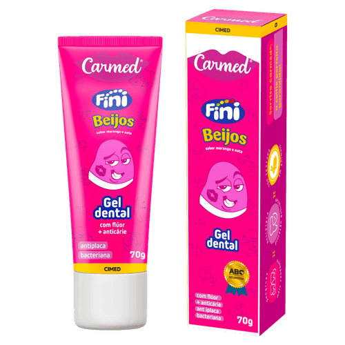 Creme Dental Carmed Fini Beijos - 70g