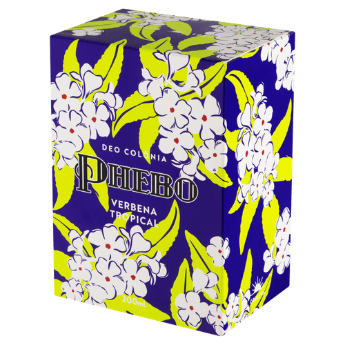 Deo Colônia Verbena Tropical Origens 200ml Cítrica Phebo Granado