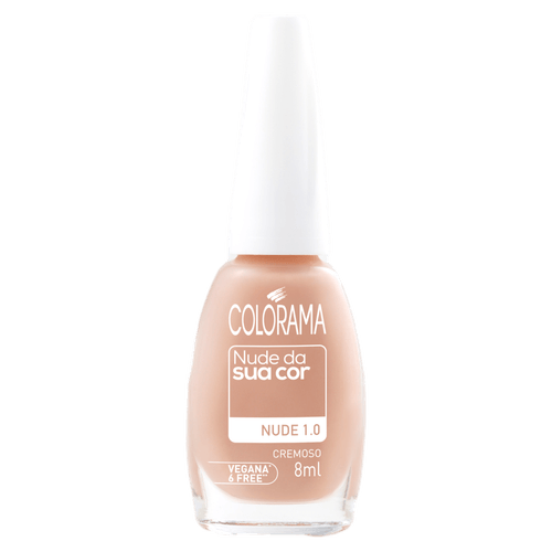 Esmalte Colorama Sua Cor 1.0 Nude Cremoso 8ml