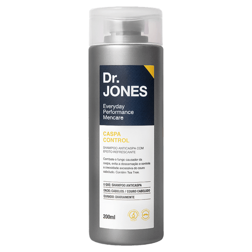 Shampoo Anticaspa com Efeito Refrescante Dr. Jones - 200ml