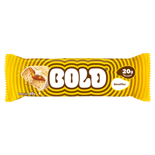 Barra De Proteína Bold Banoffee - 60g