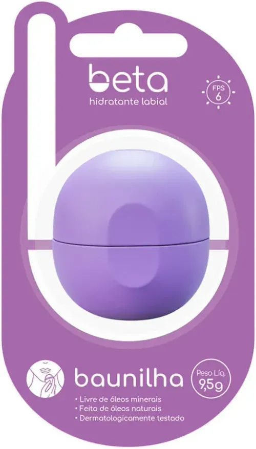 Hidratante Labial Beta Baunilha 9,5g
