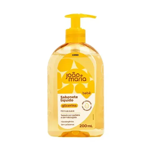 Sabonete Líquido Glicerina João e Maria – 200ml