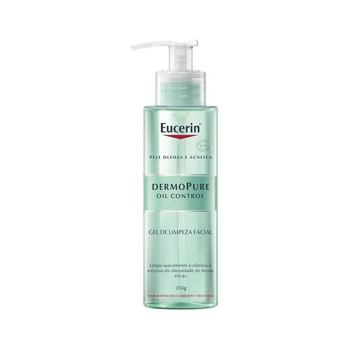 Eucerin Dermo Pure Oil Control Gel De Limpeza Facial 200ml