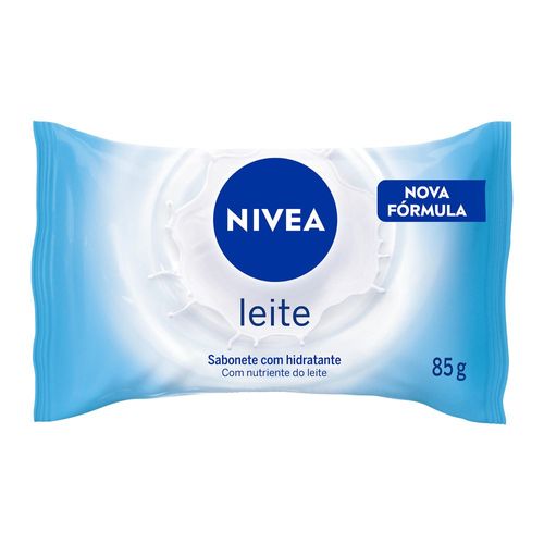 Sabonete em Barra Hidratante Leite 85g Glicerina Nivea