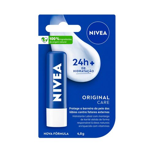 Hidratante Labial Original Care 4,8 g Nivea