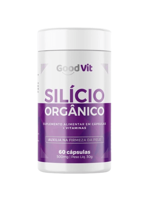 Silício Orgânico Cabelos Pele e Unhas 60 Cápsulas Good Vit