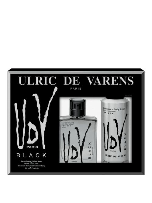 Kit UDV Black Eau de Toilette Masculino 100ml + Desodorante 200ml Ulric de Varens