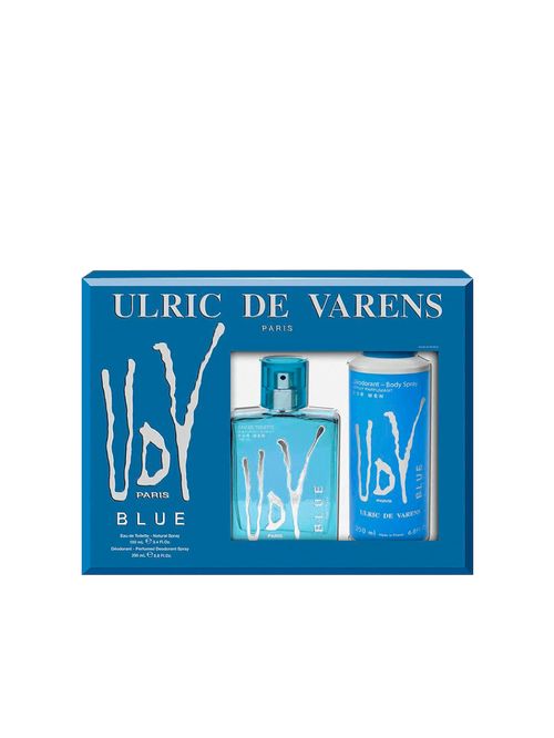 Kit Ulric de Varens UDV Blue Masculino - Eau de Toilette 100ml + Desodorante 200ml