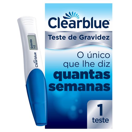 Teste de Gravidez Digital Indicador de Semanas - 1 Unidade