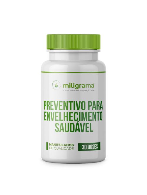 Preventivo Envelhecimento Saudável 30 Doses - Miligrama