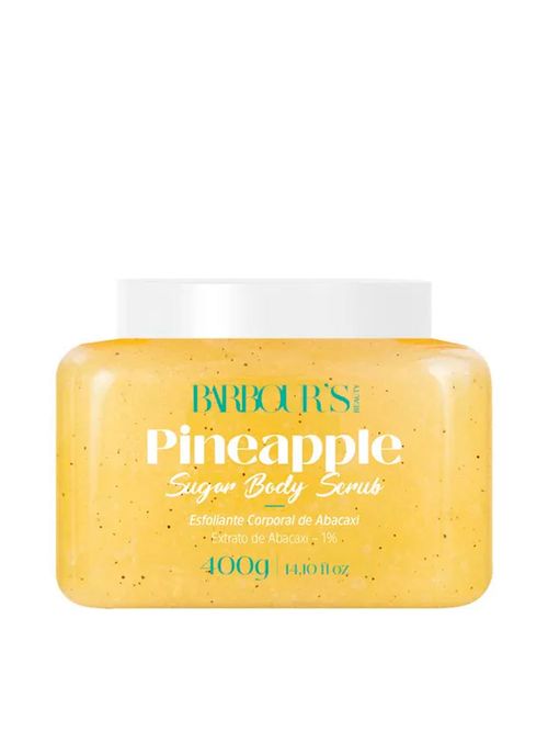 Esfoliante Corporal Abacaxi Hidratante 400g Barbour's Beauty