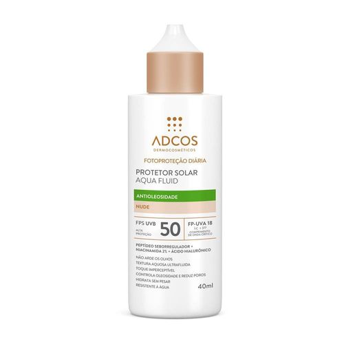 Protetor Solar Adcos Aqua Fluid 40ml - Adcos