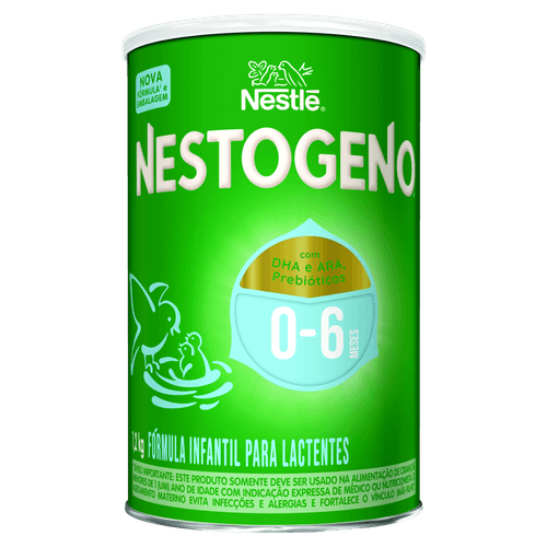 Fórmula Infantil Nestogeno 1 de 0 a 6 Meses com DHA e ARA 1,2kg
