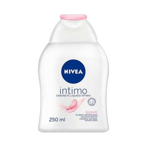 Sabonete Líquido Íntimo Suave 250ml com Camomila e Pantenol Nivea