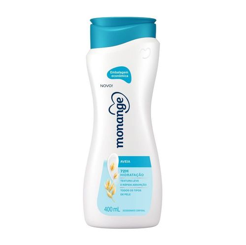Hidratante Corporal Monange Aveia Hidratação Essencial 400ml