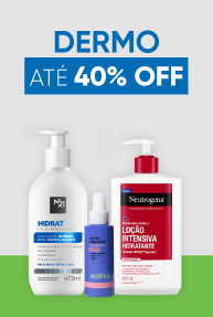 Dermo até 40% OFF