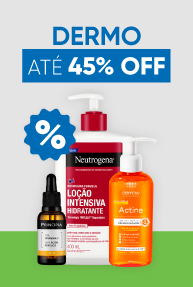 Dermo até 45% OFF