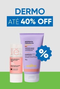 DERMO ATÉ 40% OFF
