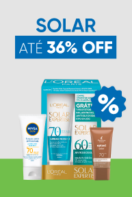Solar até 36% OFF
